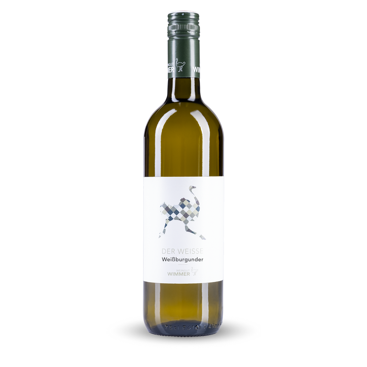 Der Weisse - Weißburgunder von Weingut und Straussenfarm Wimmer aus Oggau